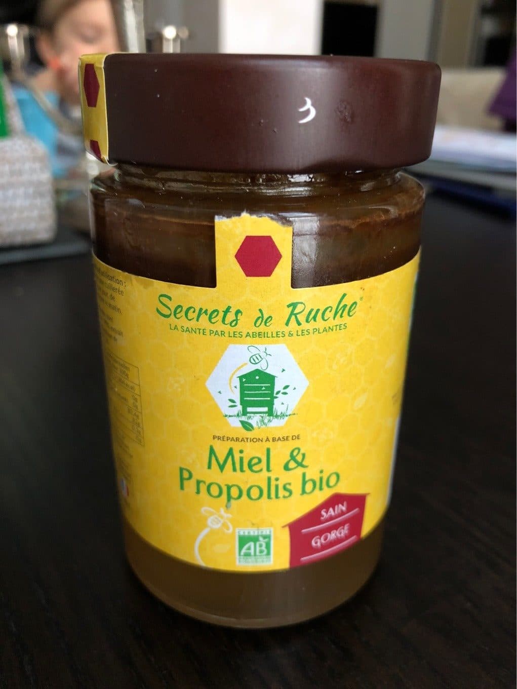 Secret de Ruche Miel et Propolis bio packshot