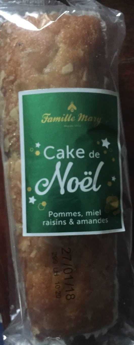 Famille Mary Cake de Noël packshot