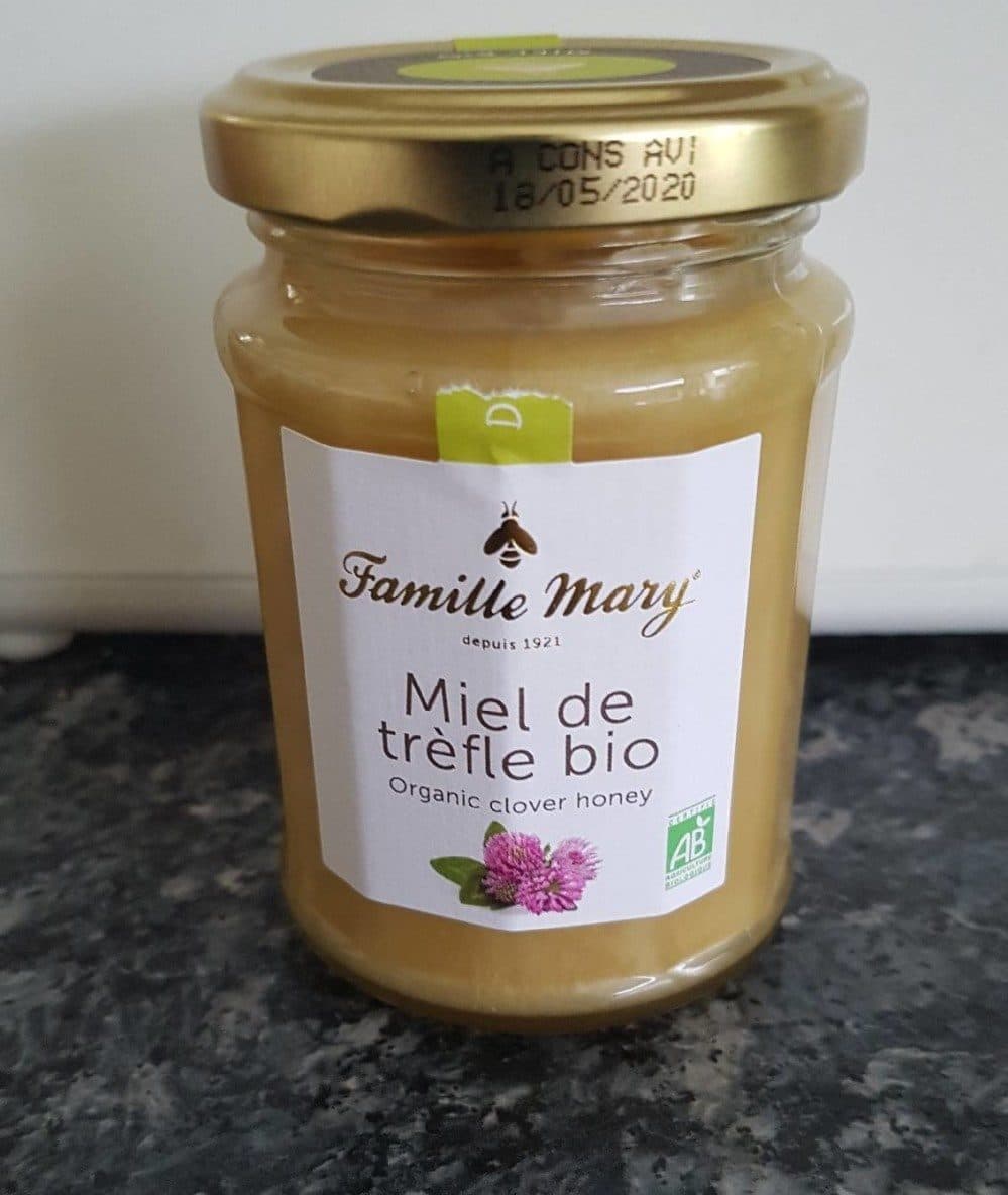 Famille Mary Miel de trèfle bio packshot