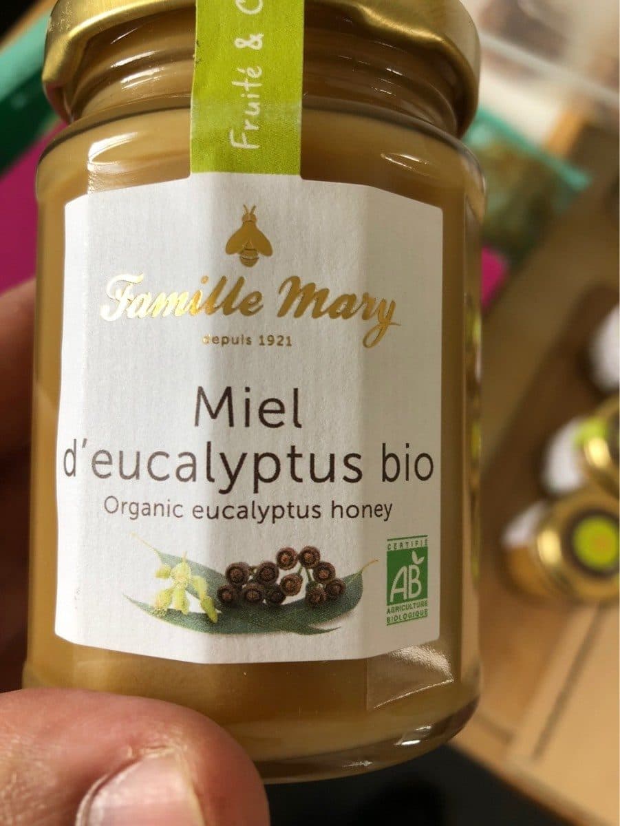 Famille Mary Miel d'eucalyptus bio packshot