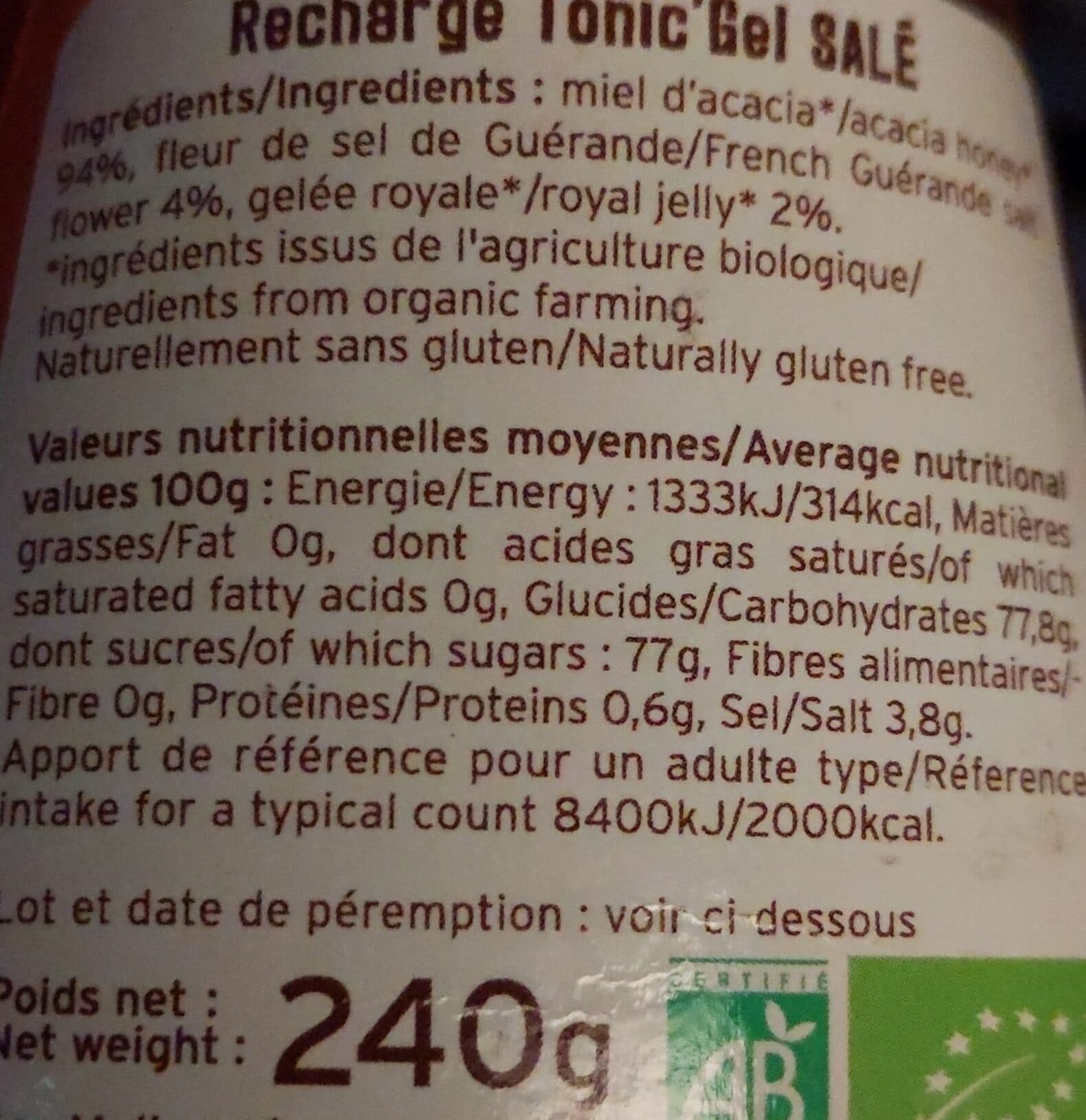 MelTonic Tonic'gel packshot