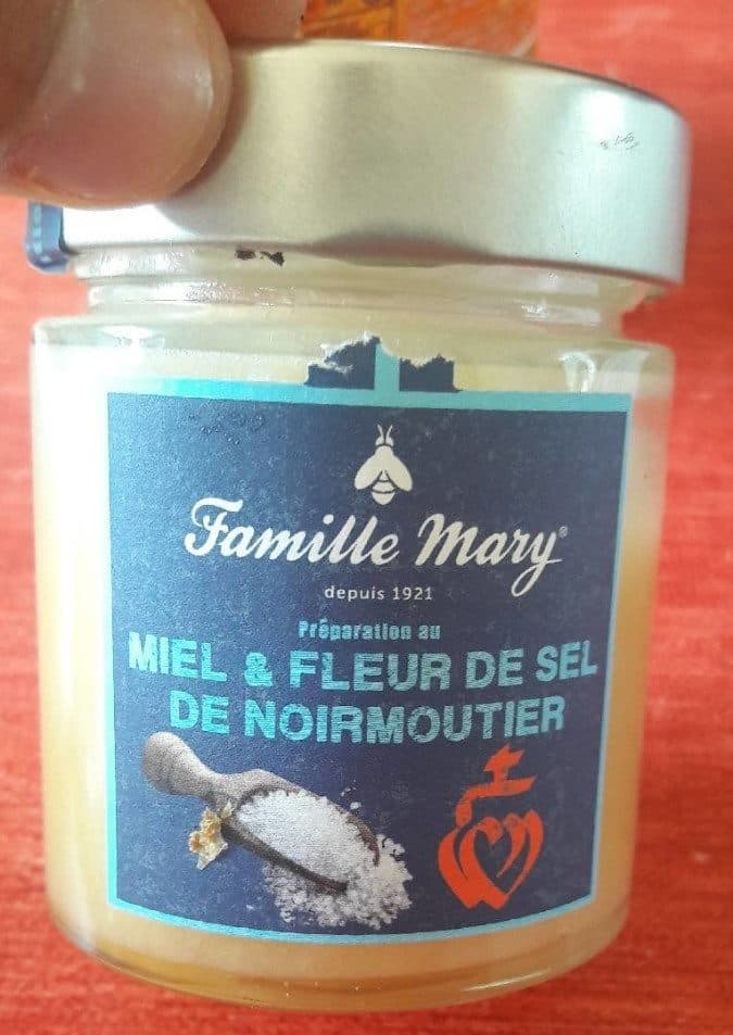 Famille Mary Miel fleur de sel de noirmoutier packshot