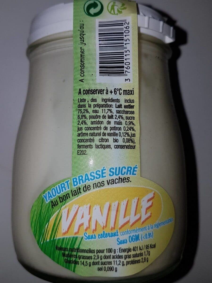 Yaourt De La Ferme Du Marais Yaourt de la Ferme du Marais saveur Vanille packshot