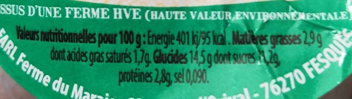 ferme du marais Yaourt de la ferme du marais packshot