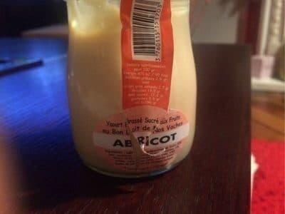 Ferme Du Marais Yaourt abricot packshot
