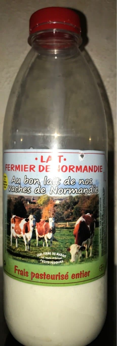 Grand Frais Lait fermier de Normandie packshot