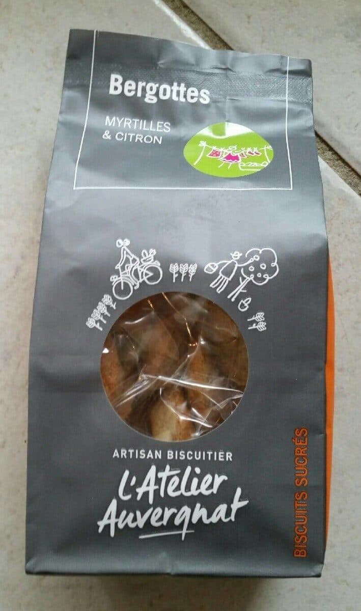 L'Atelier Auvergnat Bergottes myrtilles et citron packshot