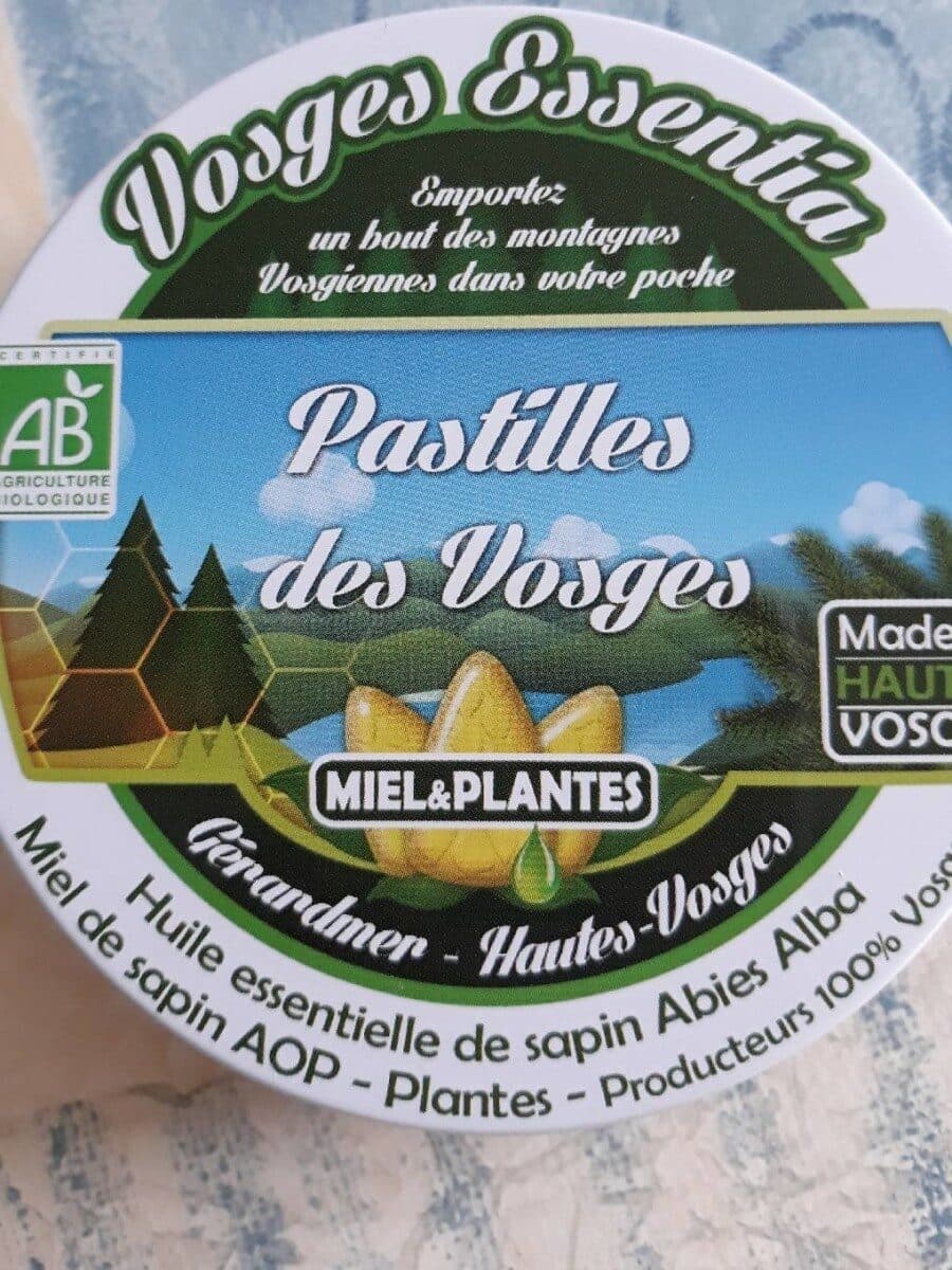 Vosges Essentia Pastilles des Vosges packshot