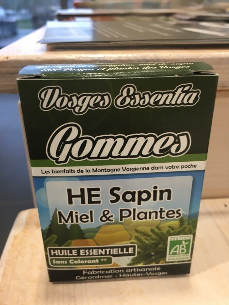 Open Food Facts Gommes au sapin packshot