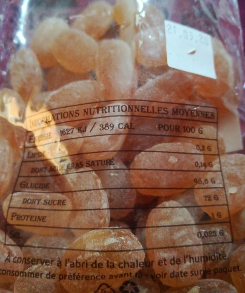 Open Food Facts Bonbon miel de Montagne packshot
