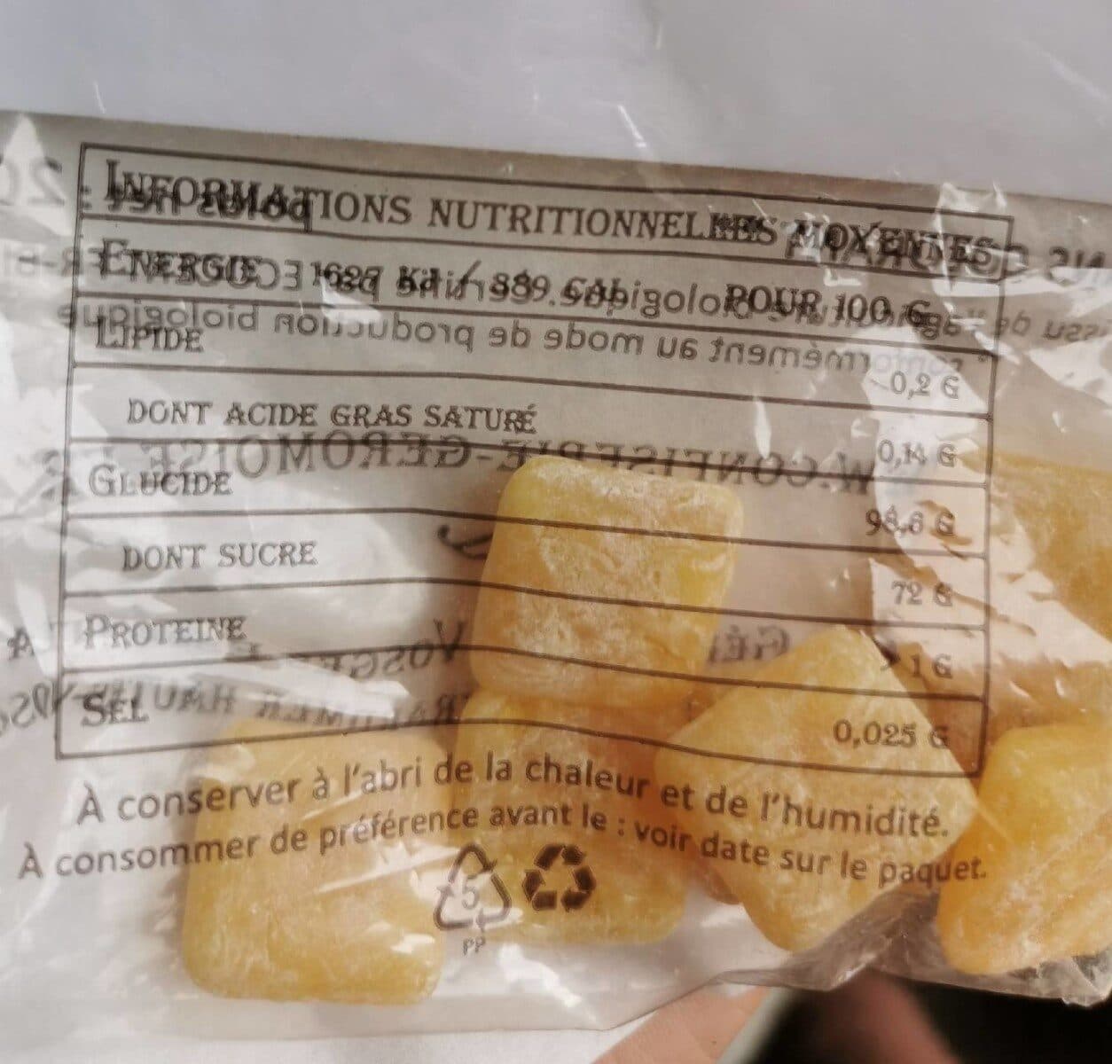 Confiserie Geromoise Confiserie Géromoise ( Citron) packshot