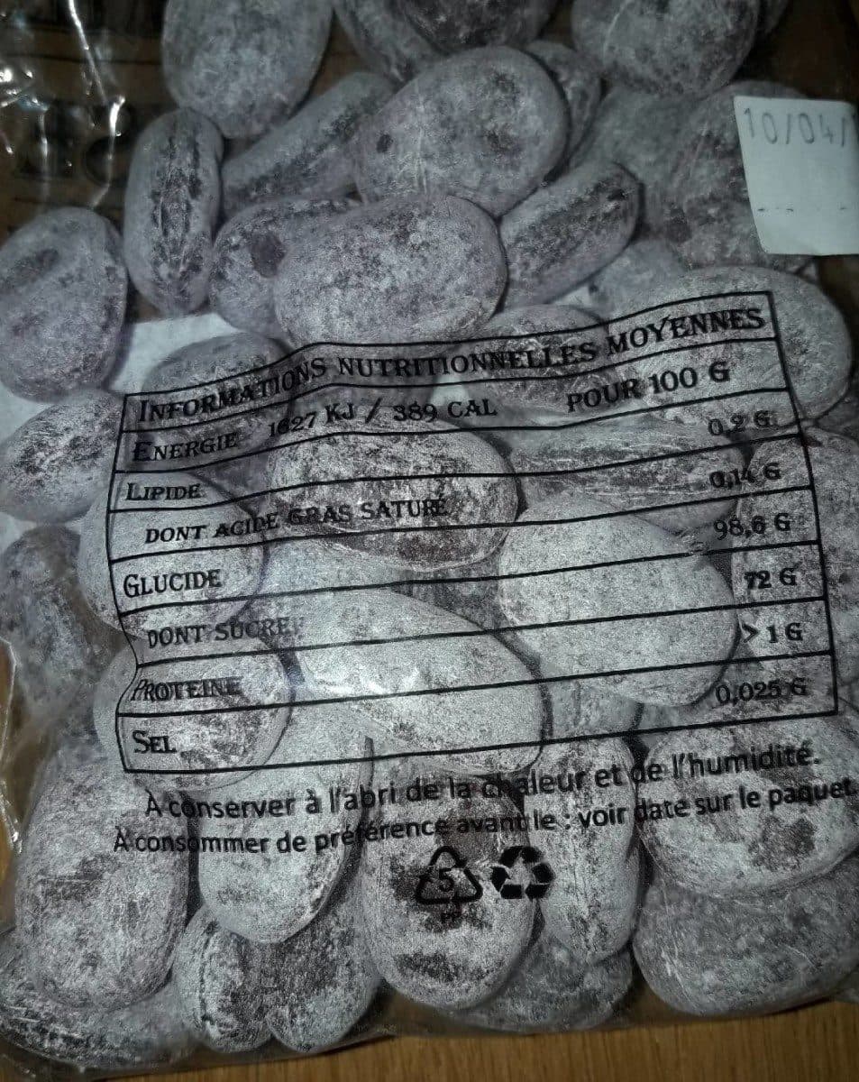 Open Food Facts Bonbons packshot