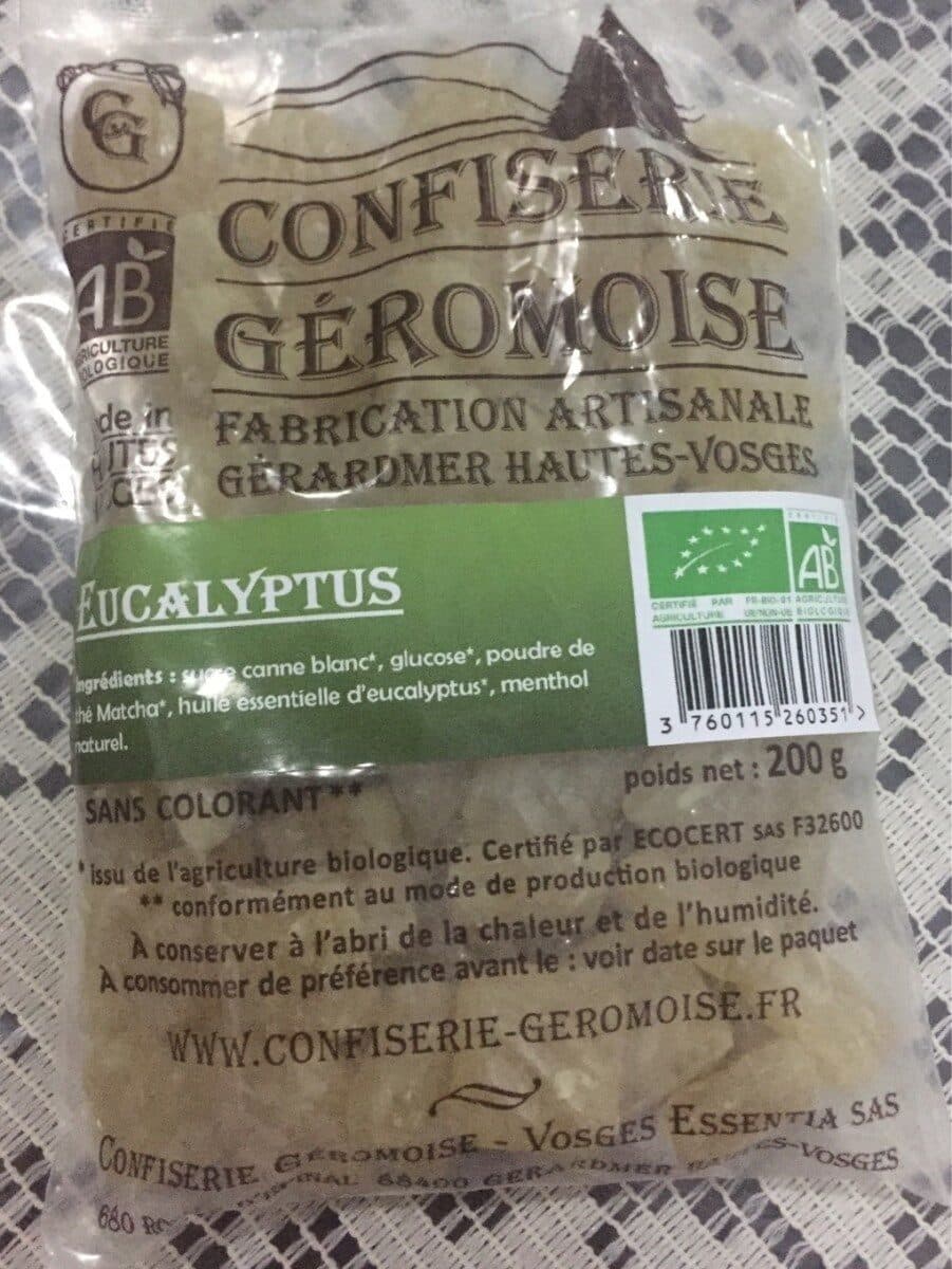 Open Food Facts Confiserie Géromoise packshot