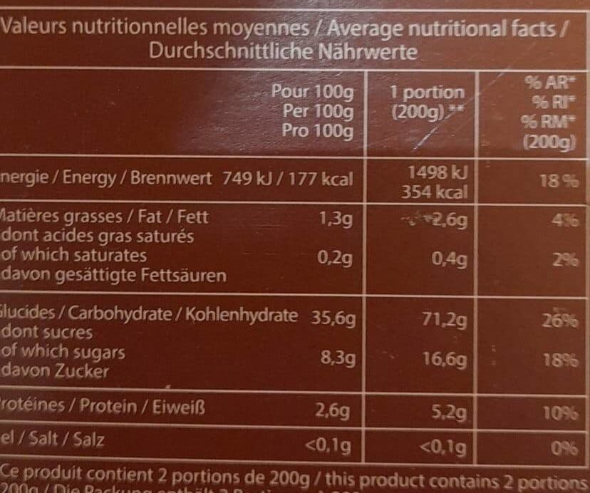 Open Food Facts Marrons cuits BIO packshot