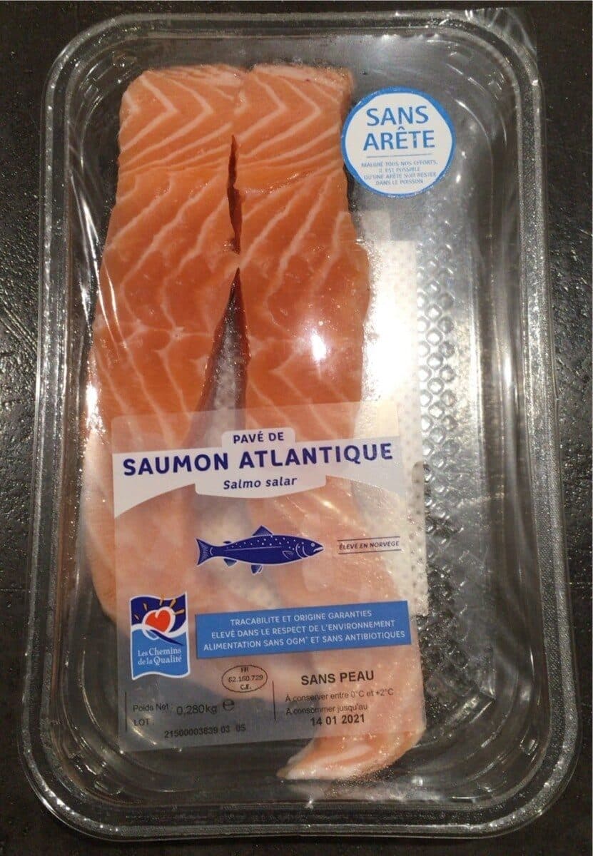 Les Chemins De La Qualité Pavé de Saumon Atlantique packshot