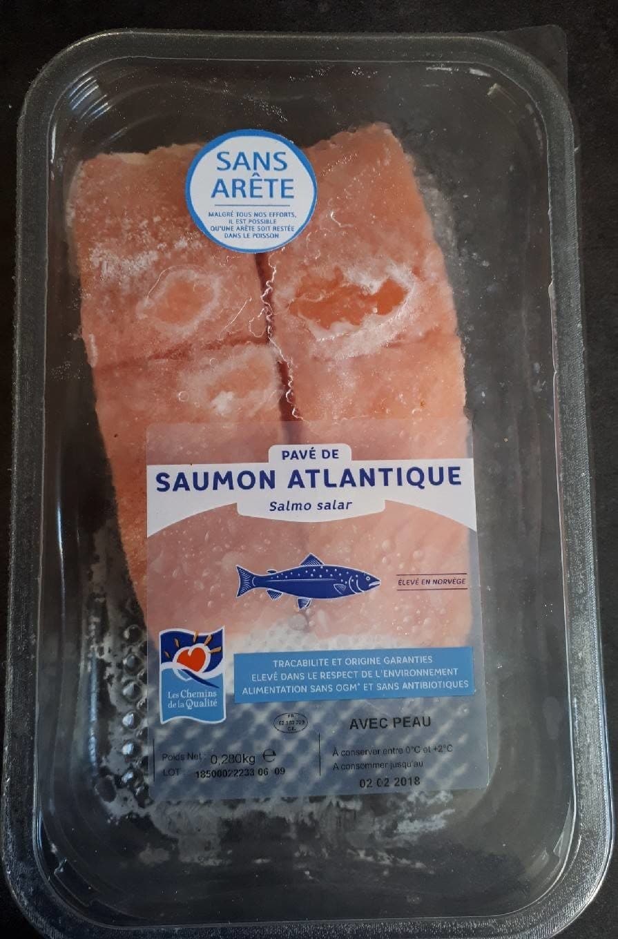 Les Chemins De La Qualité Pavé de Saumon packshot
