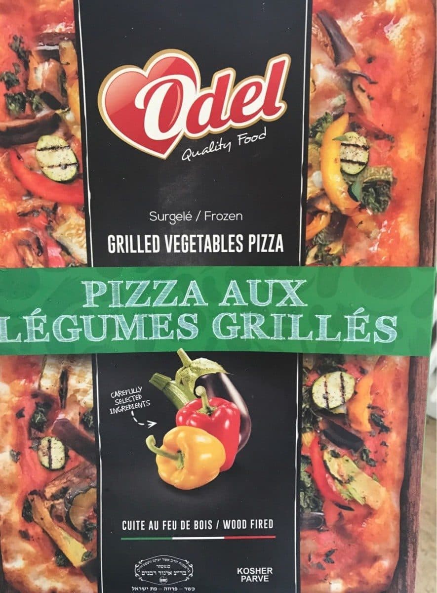 Odel Pizza aux legumes grillés packshot