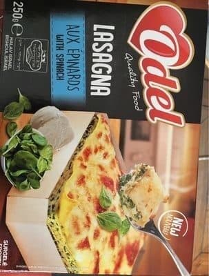 Odel Lasagne aux epinards packshot