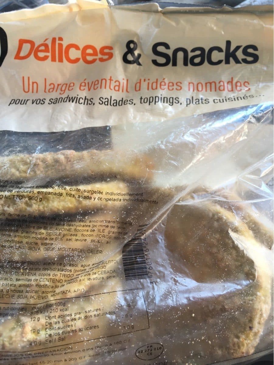 Open Food Facts Veggy burger packshot
