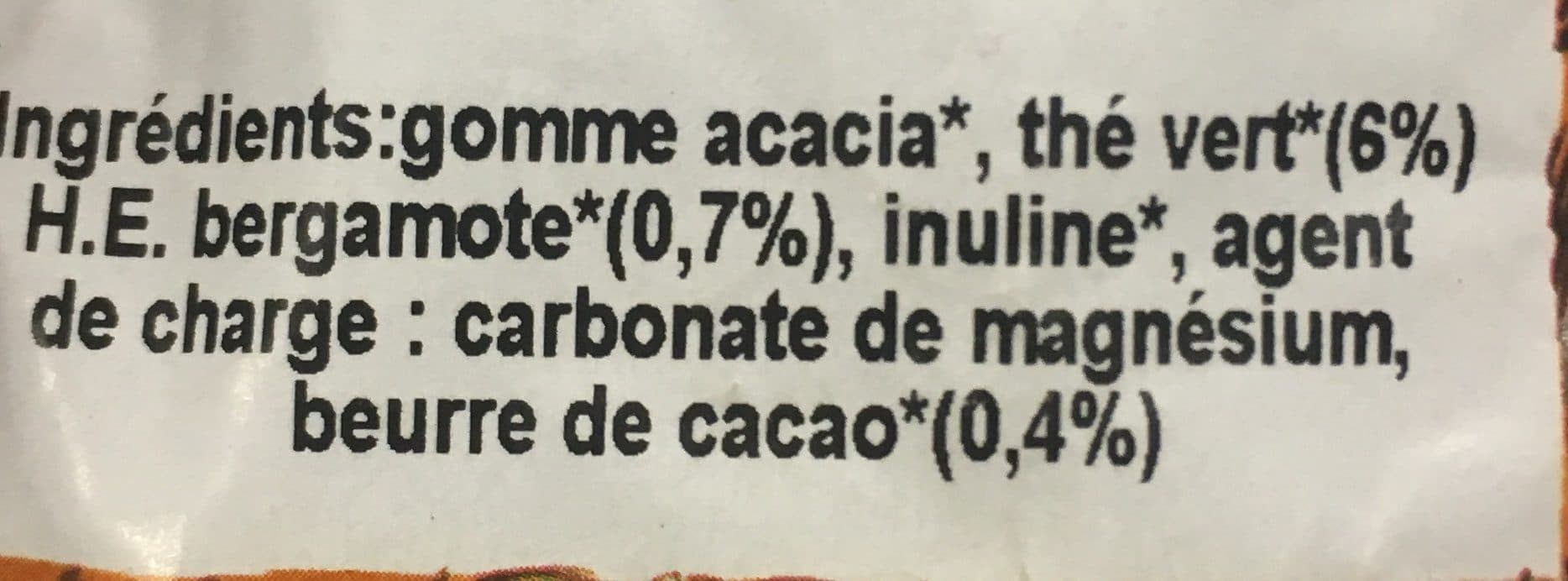 Bioforez Tisane a Sucer thé Vert Bergamote packshot