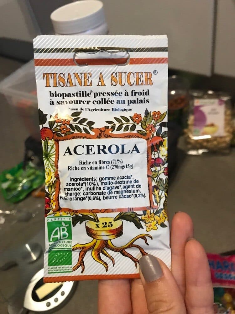 Open Food Facts Tisane a Sucer Acerola 15G packshot