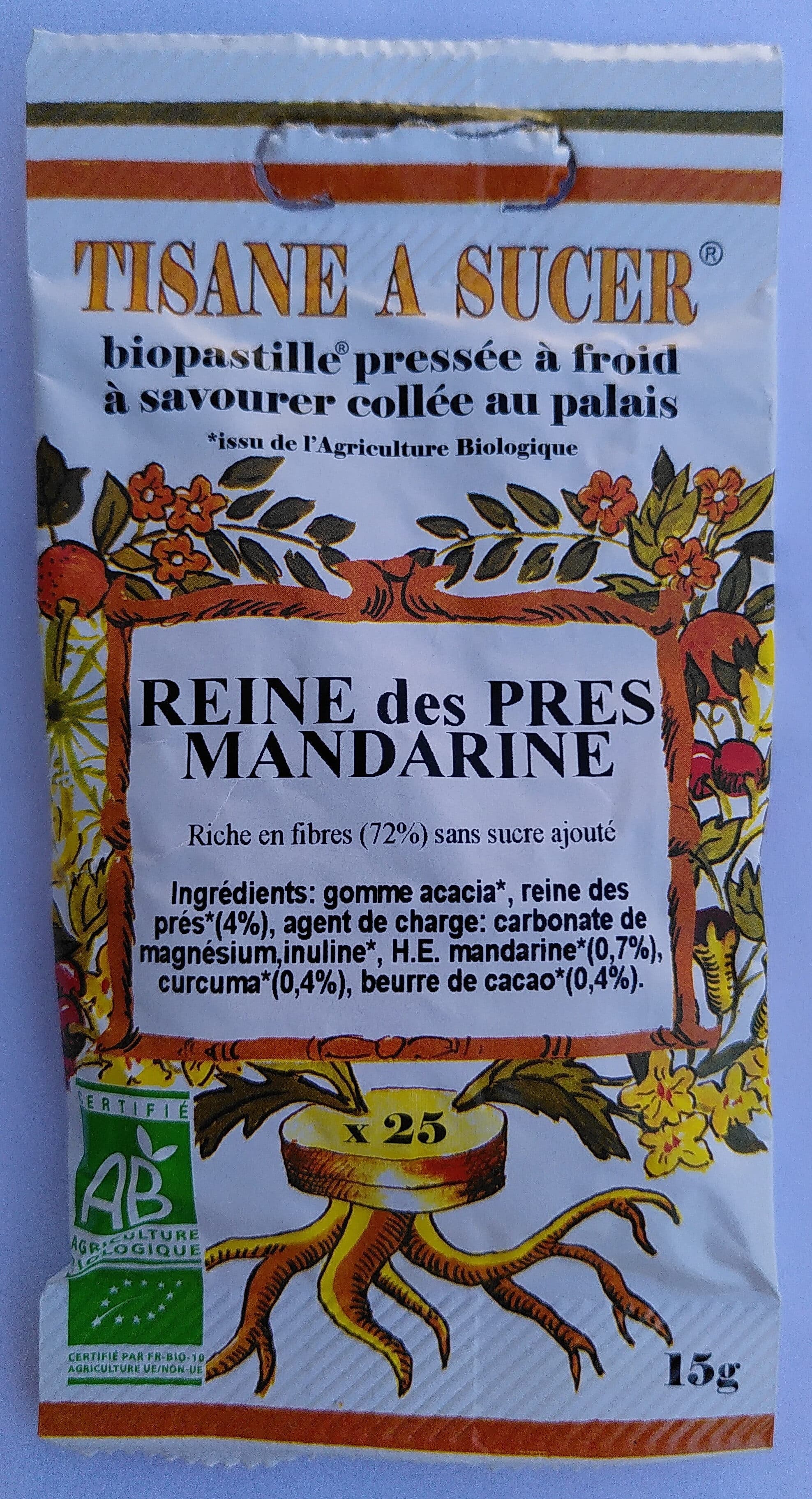 Bioforez Reine des prés Mandarine packshot