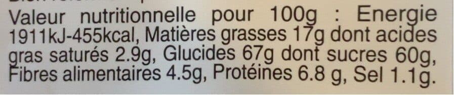 Open Food Facts Craquant Chocolat Sachet 150 GRS packshot