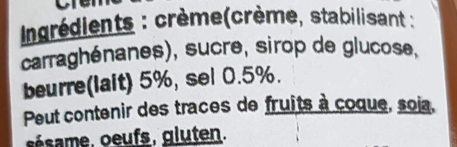 Open Food Facts Crème de caramel au beurre salé packshot