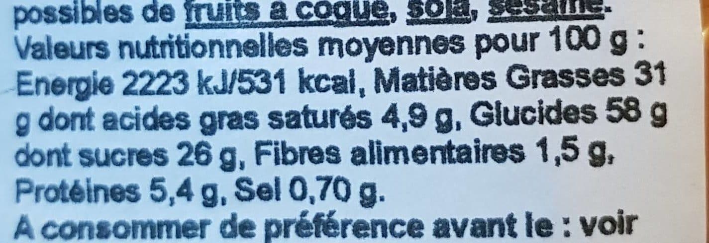Open Food Facts Cookie breton caramel beurre salé packshot