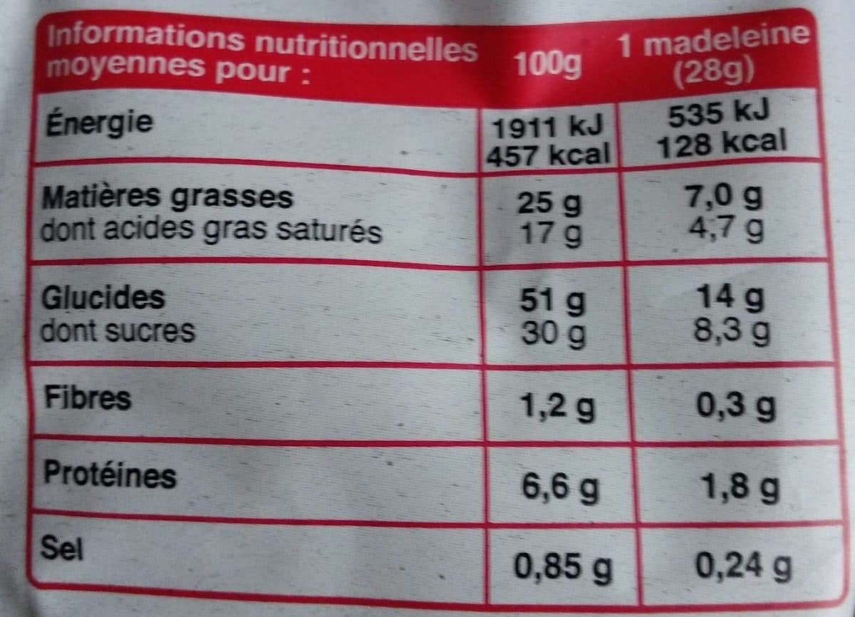 Moulin Madeleines Pur Beurre packshot