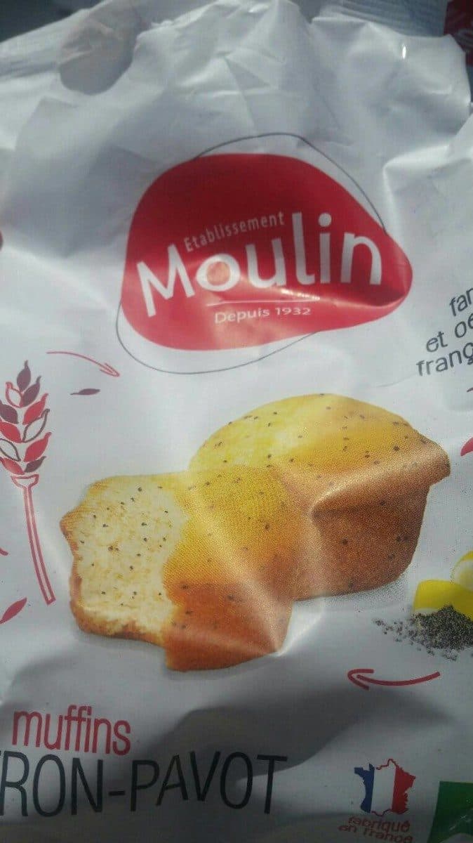 Open Food Facts Mini-muffin citron pavot packshot