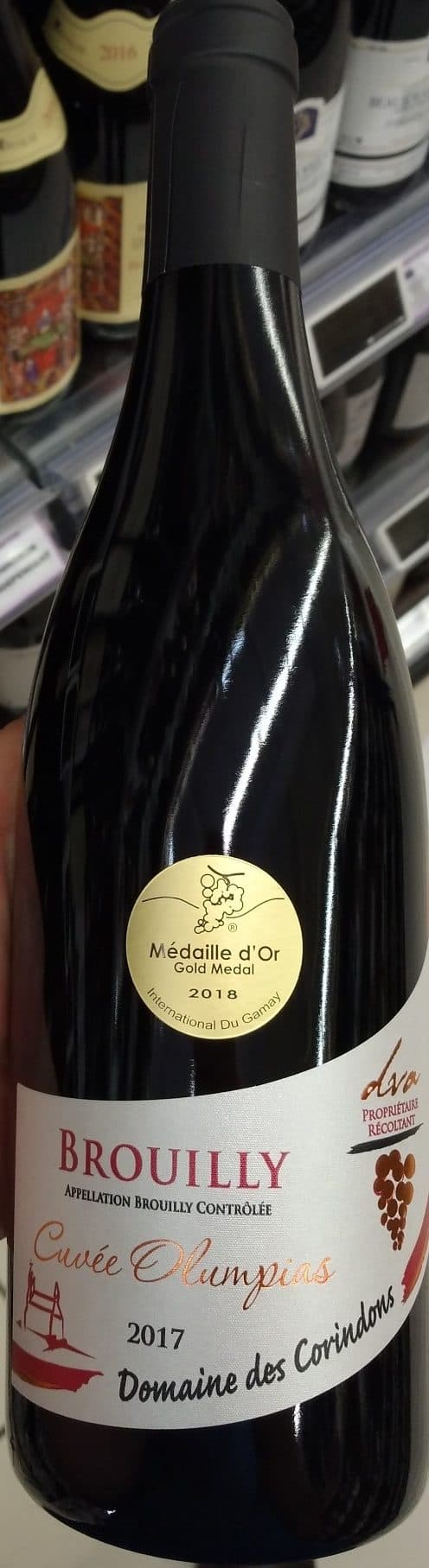 Domaine des Corindons Brouilly Cuvée Olympias packshot