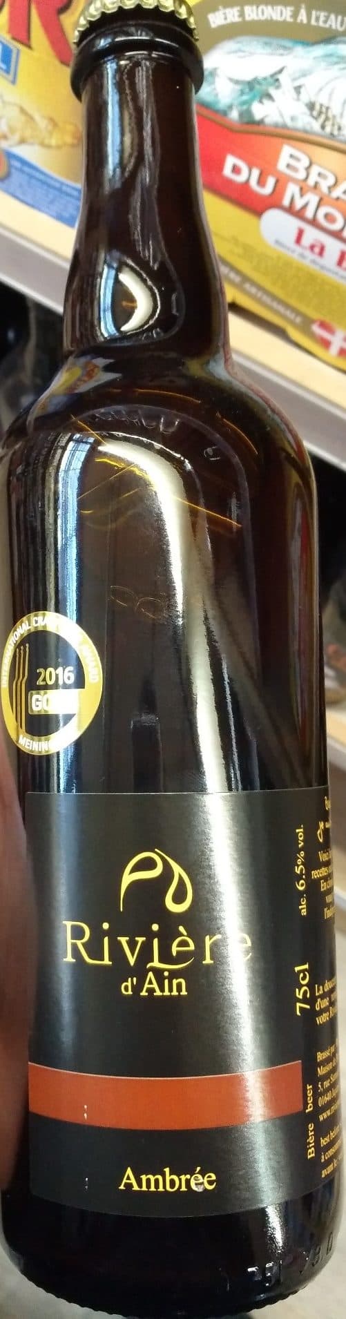 Rivière d'Ain Ambrée packshot