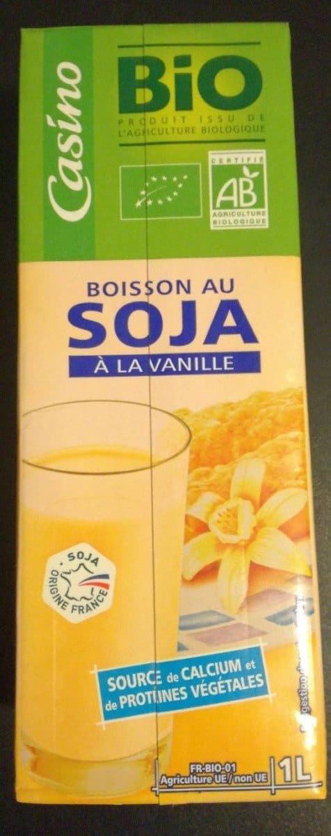 Casino Boisson soja à la vanille packshot