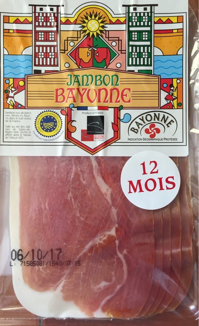 Bayonne Jambon Bayonne packshot