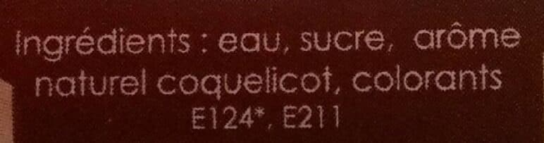 L'atelier de Clotilde Sirop coquelicot packshot