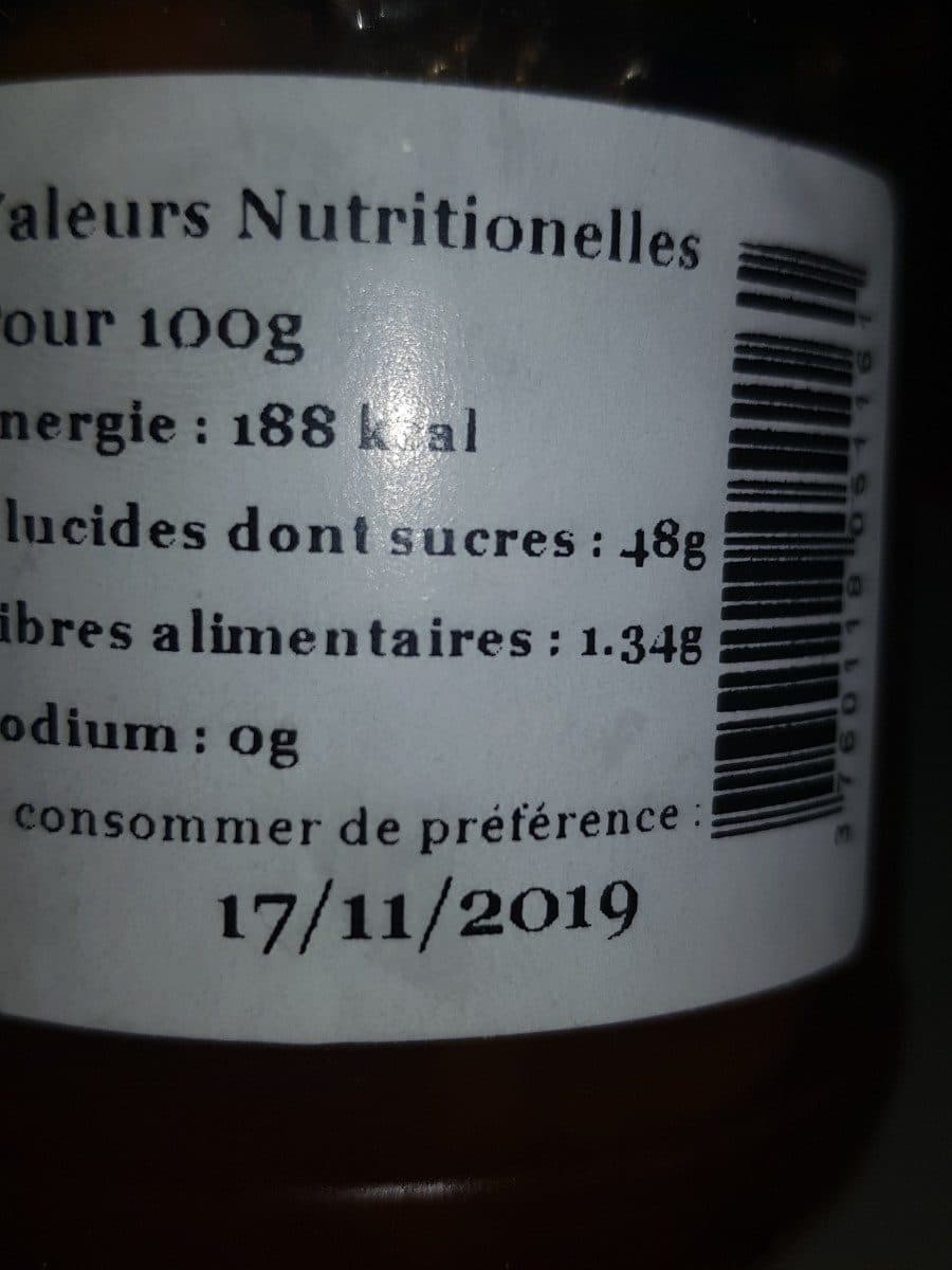 Open Food Facts Confiture mirabelle packshot
