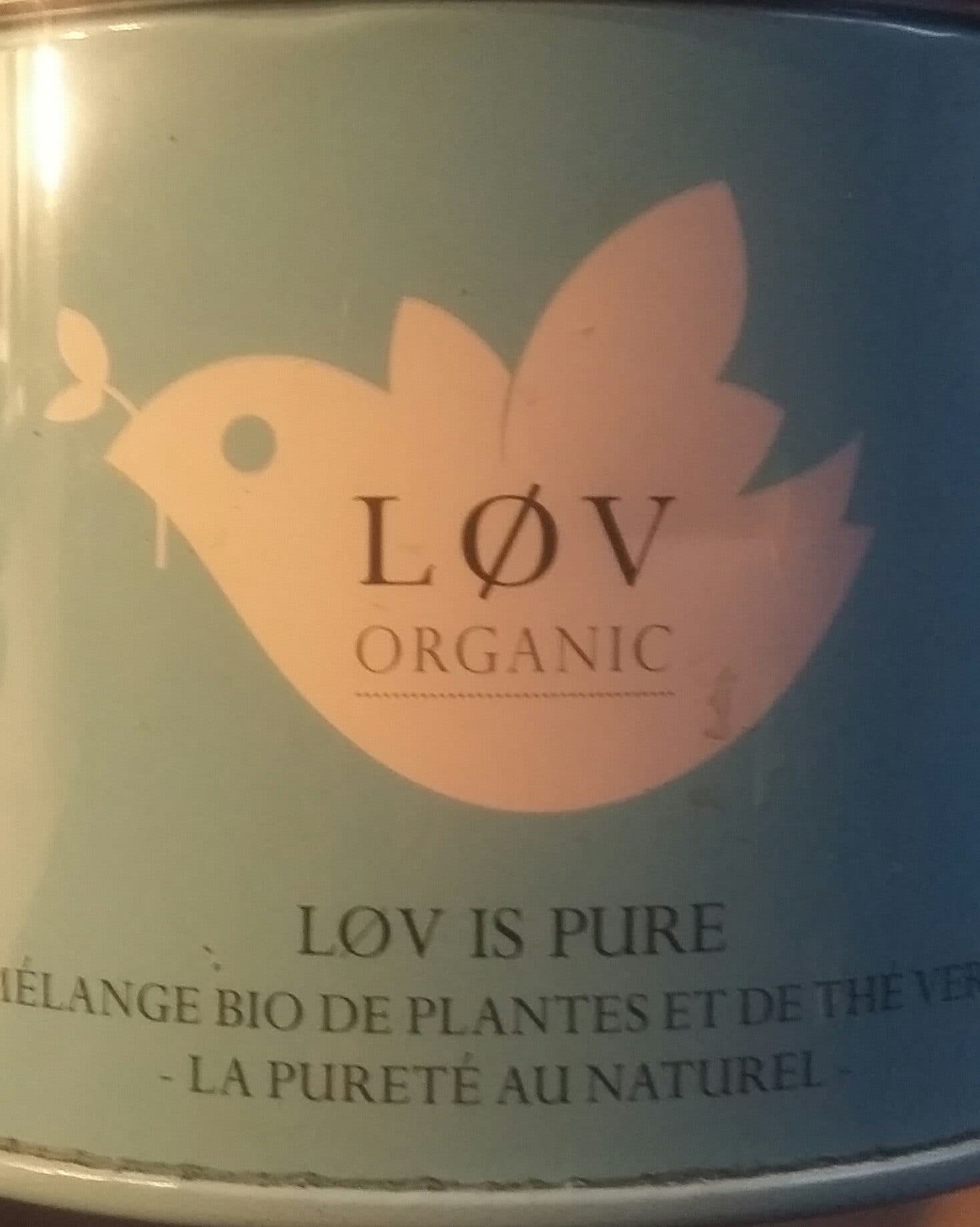 Open Food Facts Thé LøV Is Pure packshot
