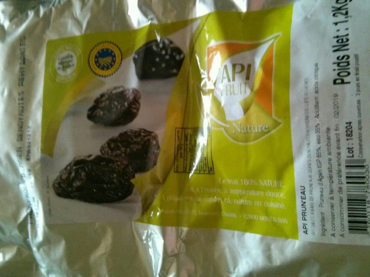API Fruit Pruneaux d'Agen packshot