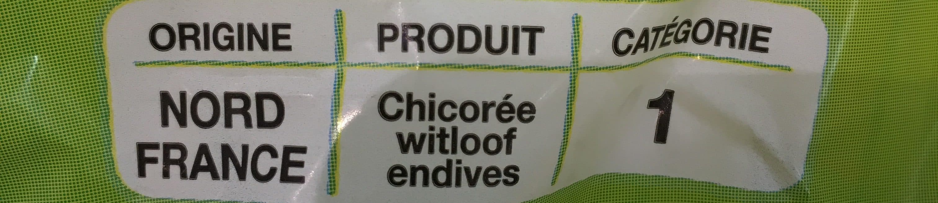 Endelis Endives packshot