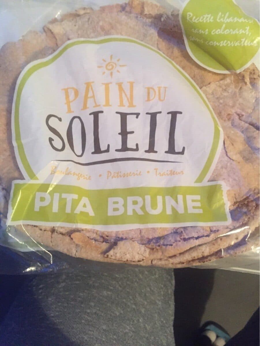 Pain du soleil Pain du soleil Pita brune packshot