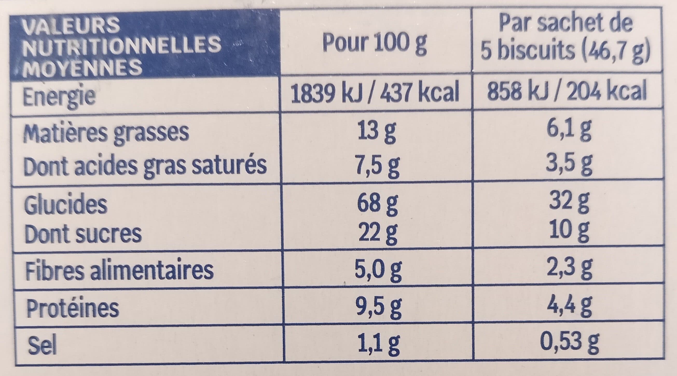 Biocoop Biscuit petit beurre blé cplt (15) 140g packshot