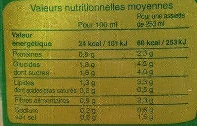 Biocoop Velouté légumes verts packshot