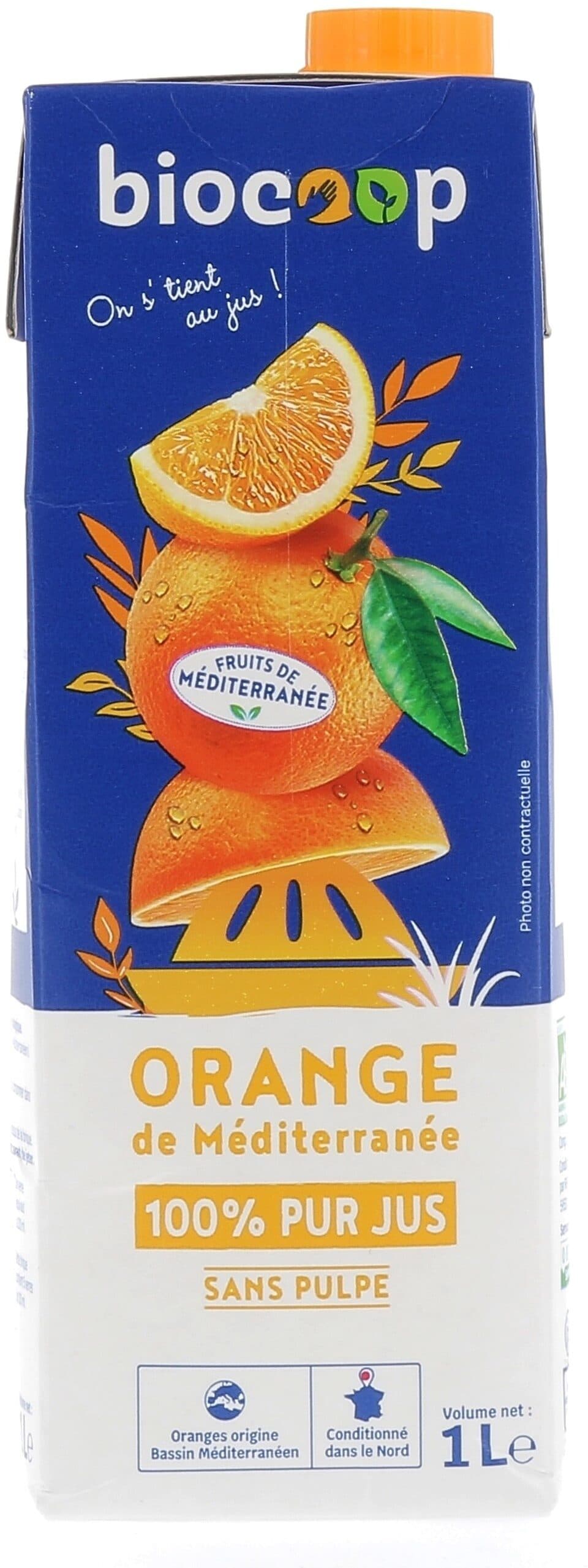 Biocoop Jus d'orange packshot