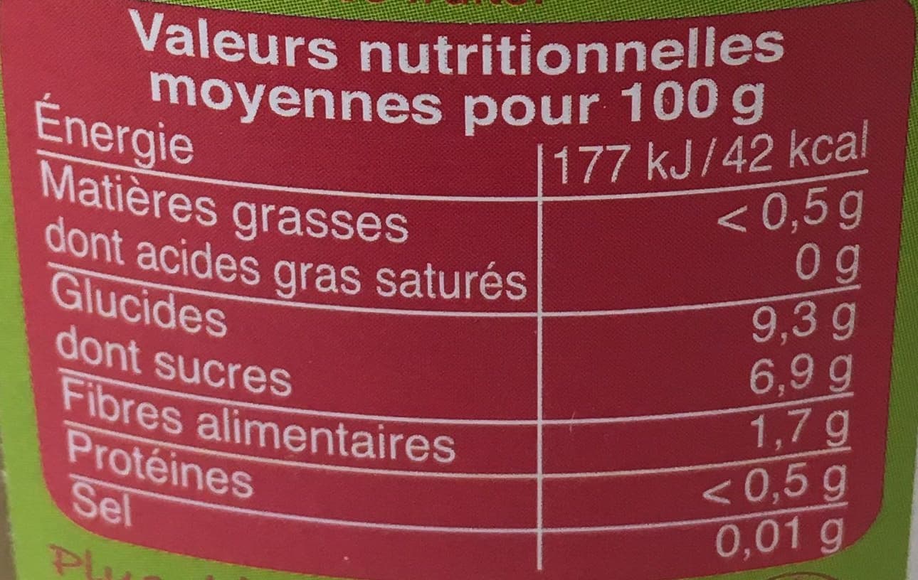 Biocoop Purée pomme rhubarbe 830g packshot