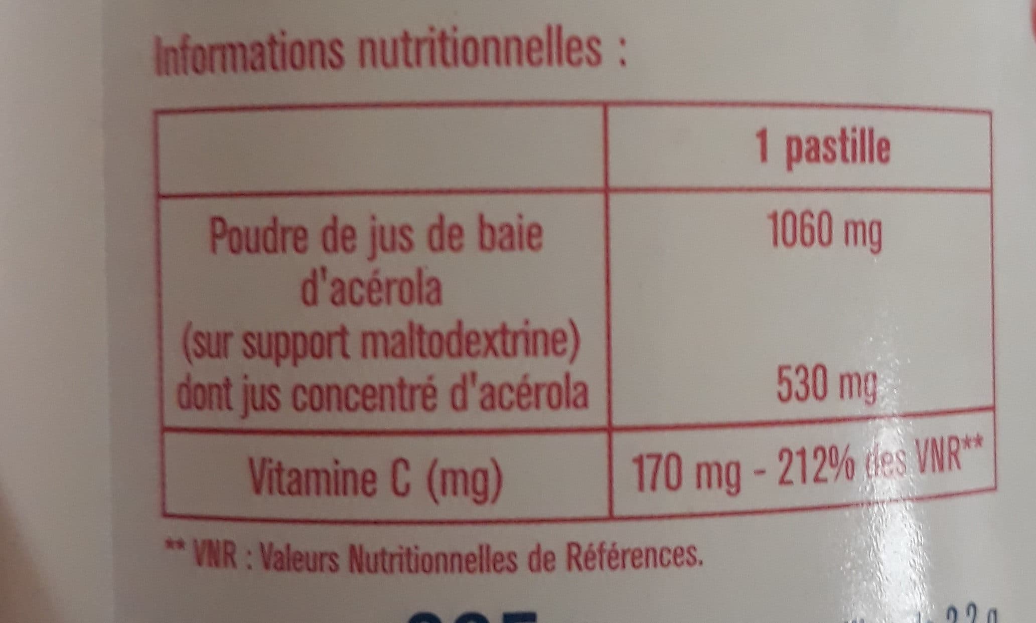 Biocoop Acérola packshot