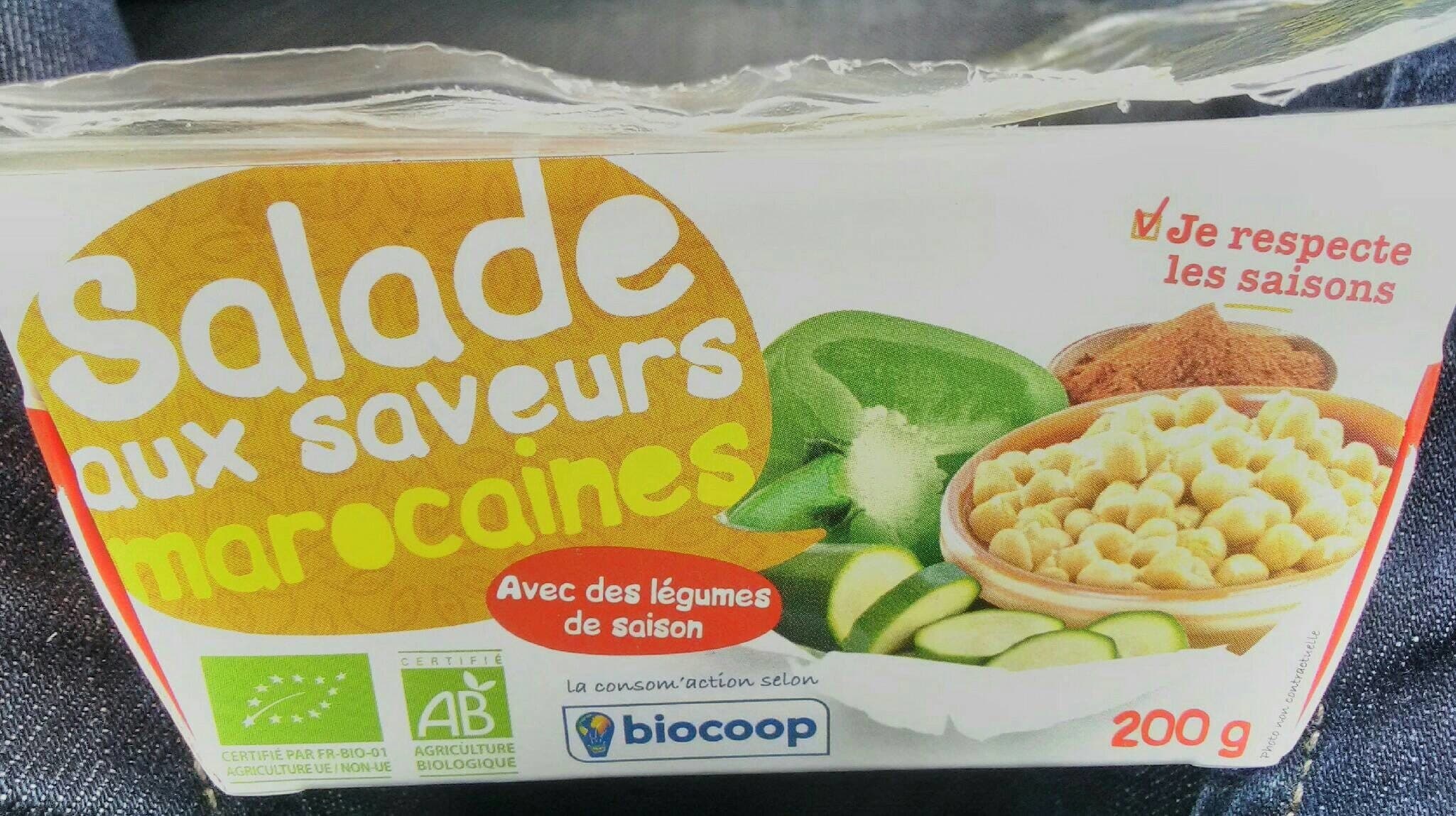 Biocoop Salade aux saveurs marocaines packshot