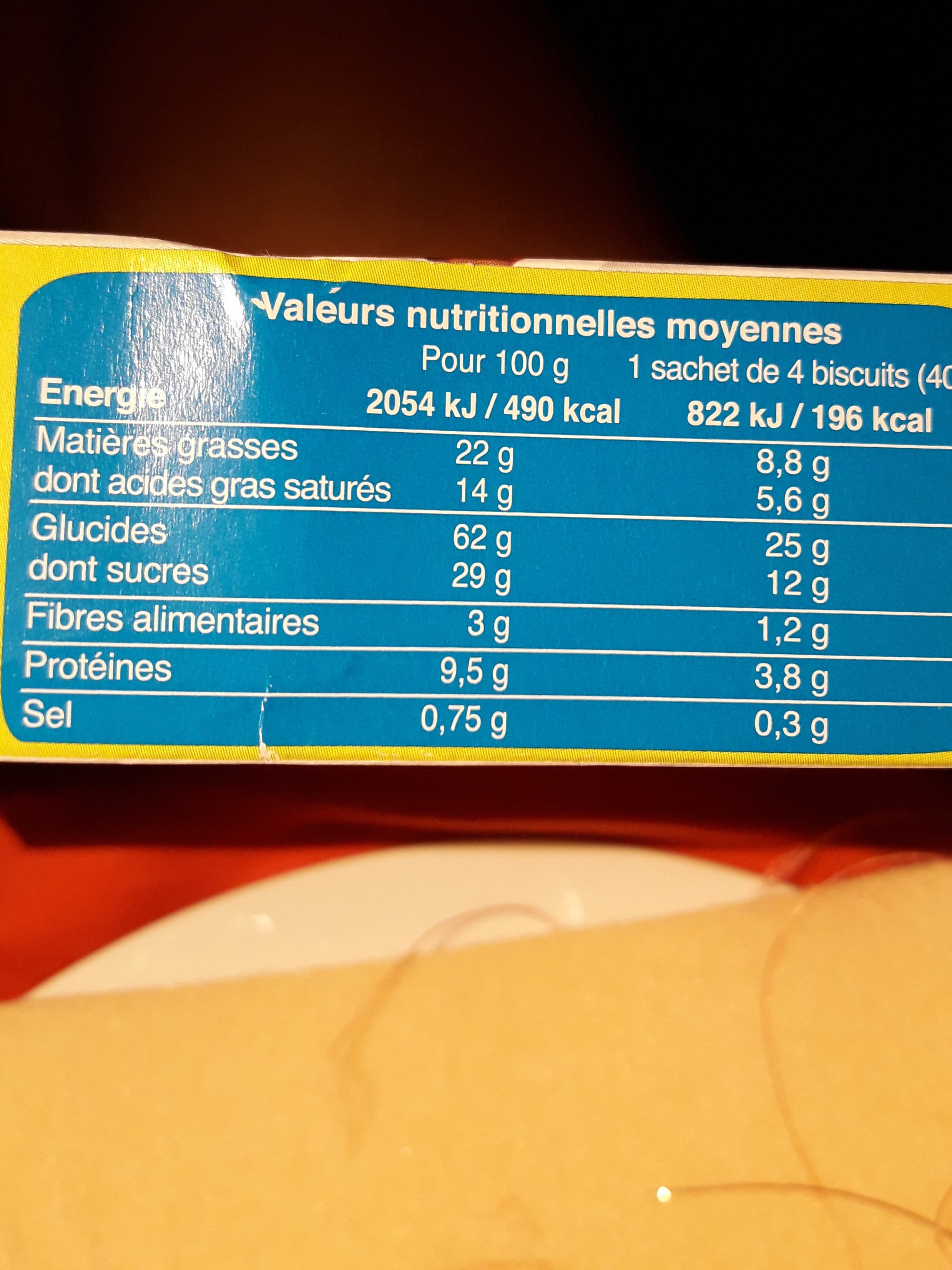 Biocoop Biscuits nappés packshot
