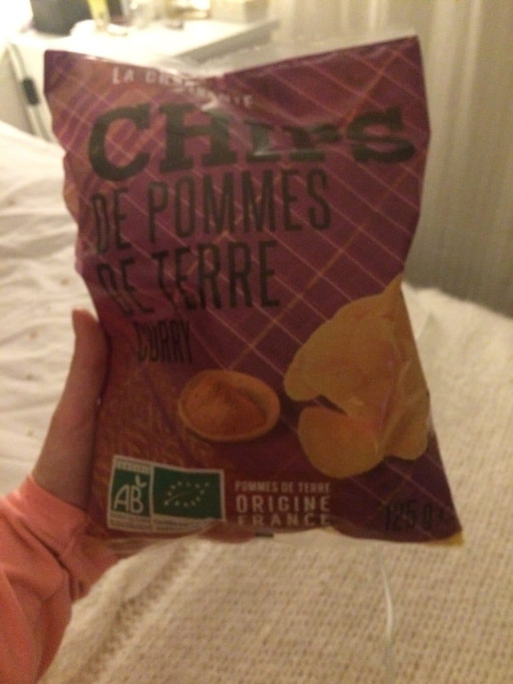 La Croquante Chips de pommes de terre au curry packshot