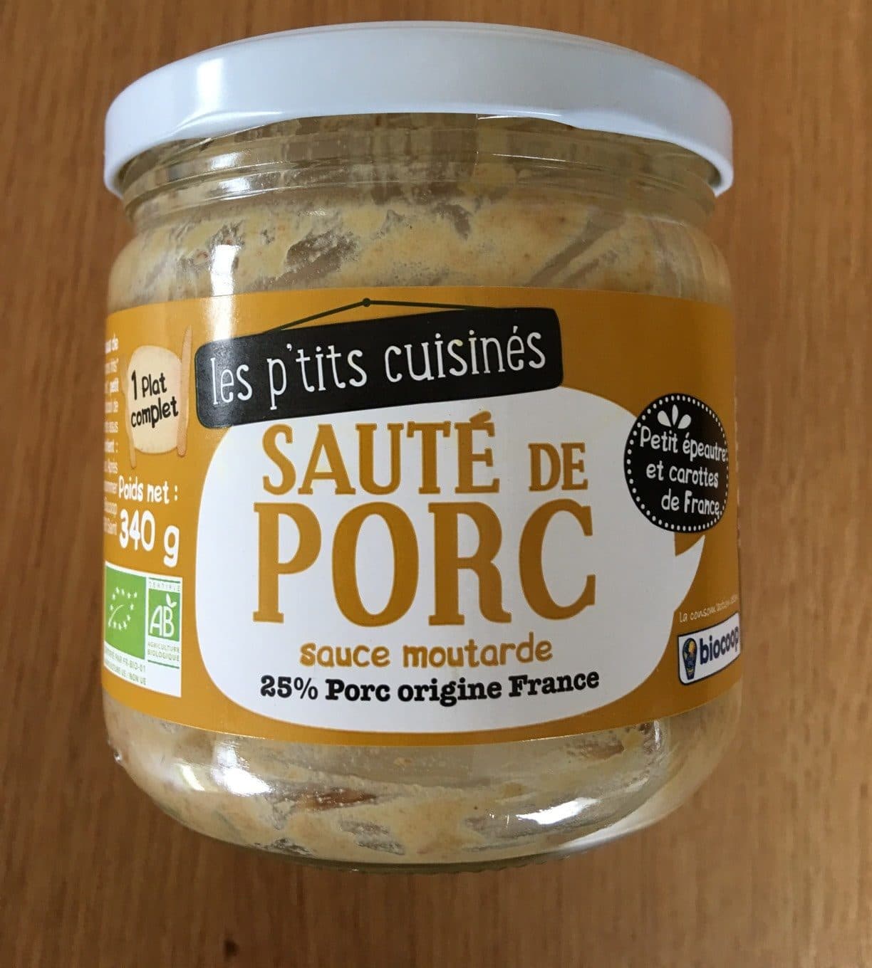 Biocoop Sauté de porc packshot